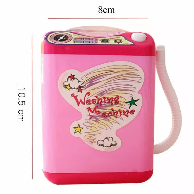 Mini Makeup Brush Cleaner Device, Mini Child Washing Machine Toy, Portable Automatic Cute Cosmetic Powder Puff Washing Machine, Makeup Brushes Cleaner Mini Makeup Brush Cleaner Device, Mini Child Washing Machine Toy, Portable Automatic Cute Cosmetic Powder Puff Washing Machine, Makeup Brushes Cleaner